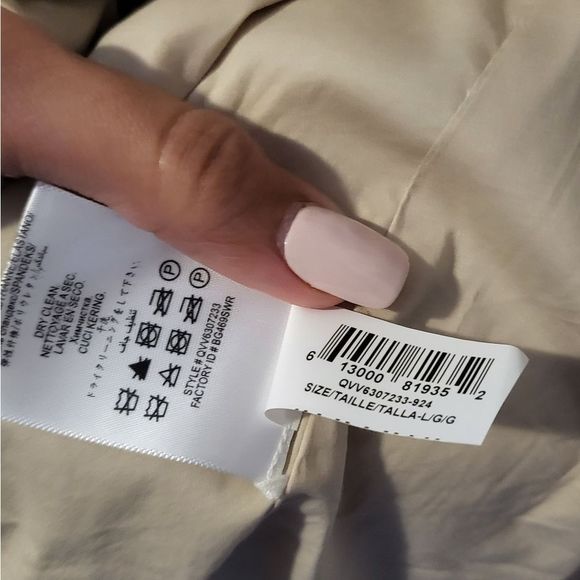 Bcbgmaxazria Canvas dress NWT Large - Picture 5 of 9